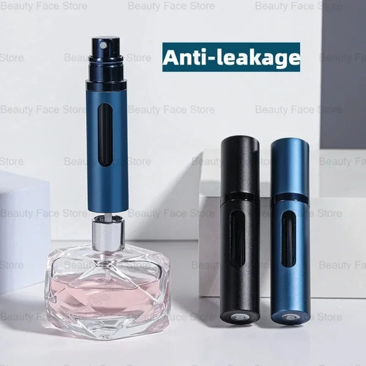 5/8Ml Glass Refillable Perfume Bottle with Spray Scent Pump Portable Travel Empty Cosmetic Containers Mini Spray Atomizer Bottle
