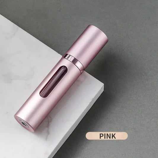 5/8Ml Glass Refillable Perfume Bottle with Spray Scent Pump Portable Travel Empty Cosmetic Containers Mini Spray Atomizer Bottle