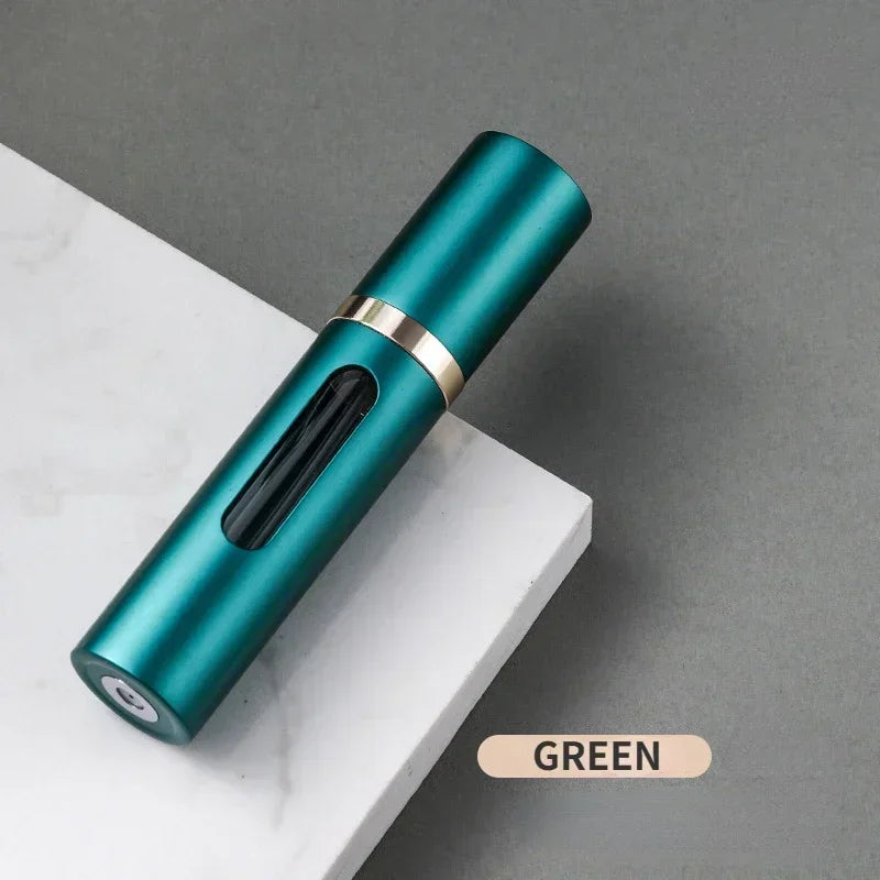 5/8Ml Glass Refillable Perfume Bottle with Spray Scent Pump Portable Travel Empty Cosmetic Containers Mini Spray Atomizer Bottle